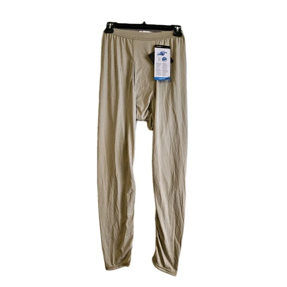 US Army Drawers Mens Small Tan ECWCS Gen III Level 1 Polartec Power Dry Leggings